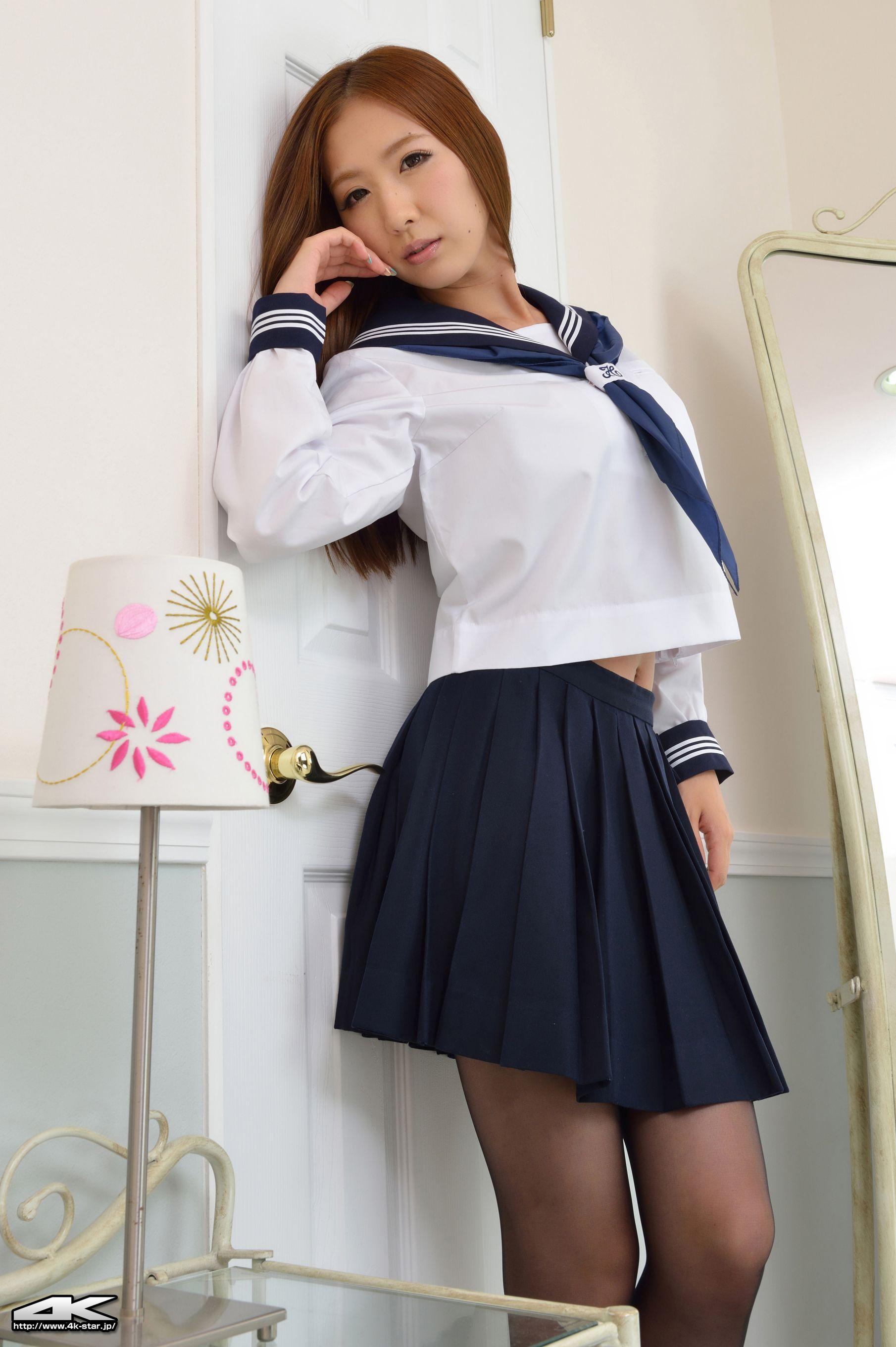 [4K-STAR] NO.00068 岩崎由衣 Sailor Suit 黑丝学妹 写真集(39)