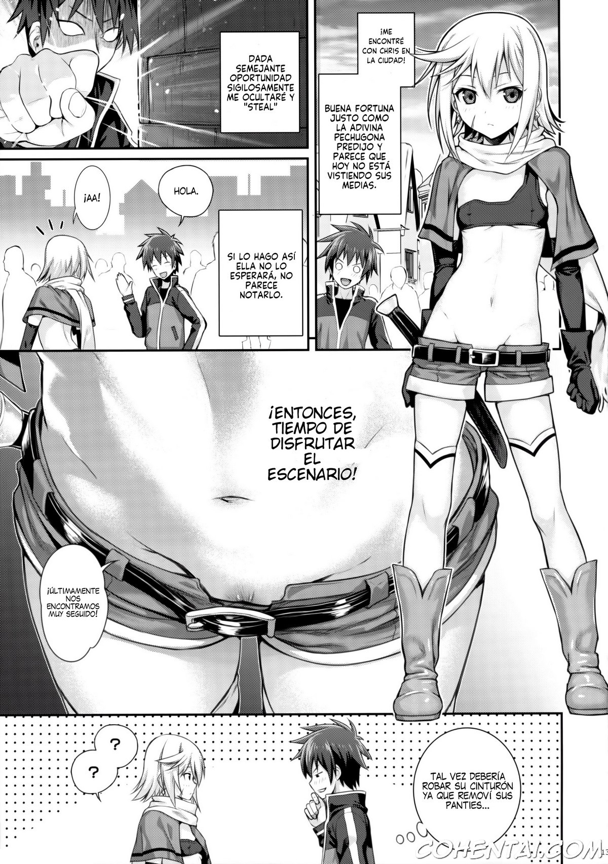 CHOYGEDO! (Kono Subarashii Sekai ni Syukufuku o!) xxx comics manga porno doujin hentai español sexo 