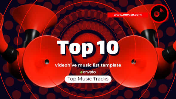 Music Top 10 - VideoHive 44093277