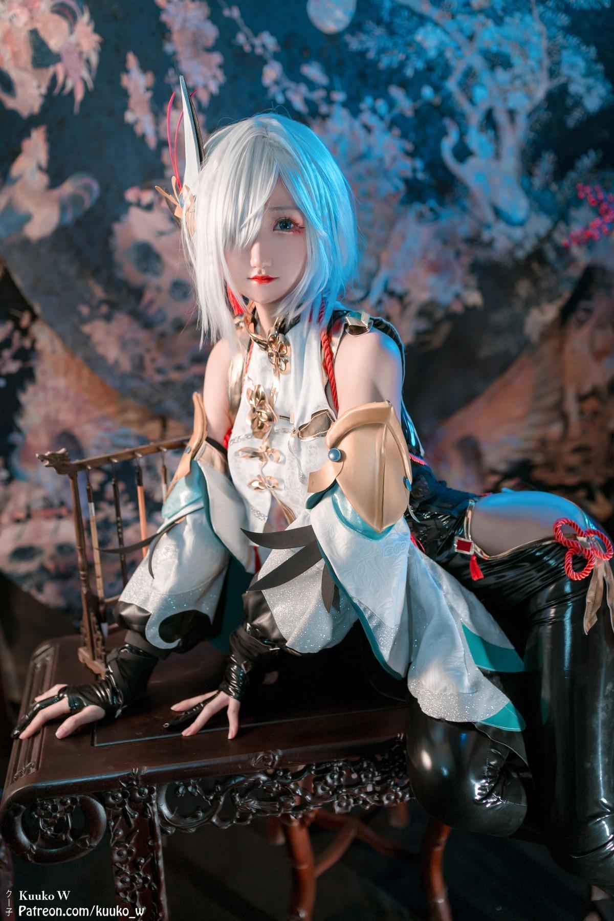 Cosplay KuukoW クー子 Shenhe 申鹤(6)