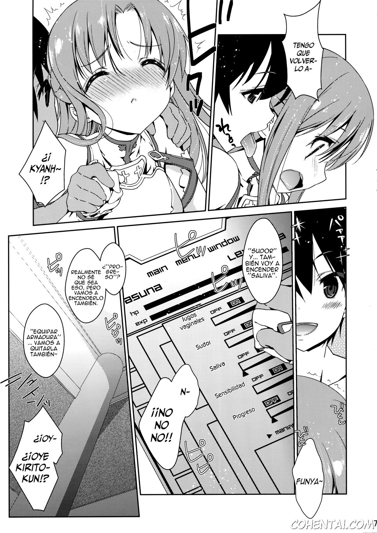 SPECIAL ASUNA ONLINE (Sword Art Online) xxx comics manga porno doujin hentai español sexo 