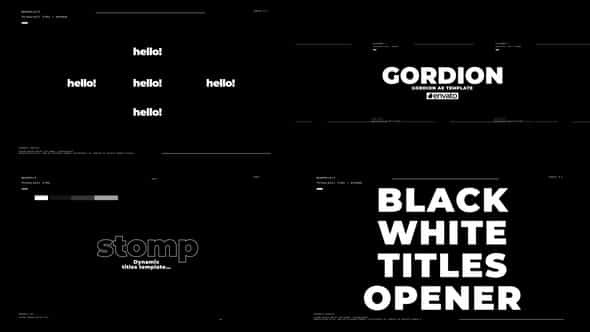 Titles Opener - VideoHive 36946911