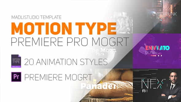 Motion Type - Premiere Pro - VideoHive 22086112