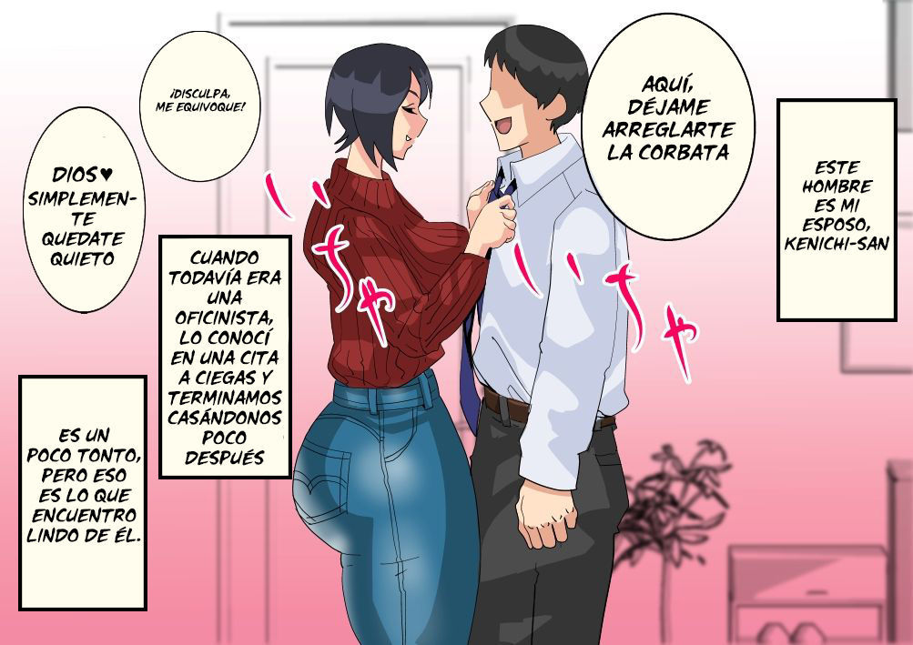 [Koubaitei] Teishu no Otouto ni Netorareta Wakazuma [Spanish]