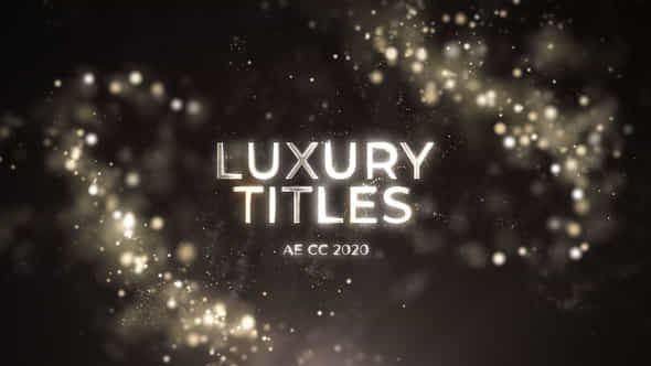 Premium Luxury Titles - VideoHive 45332435