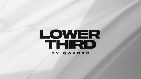 Lower Thirds - VideoHive 39192075