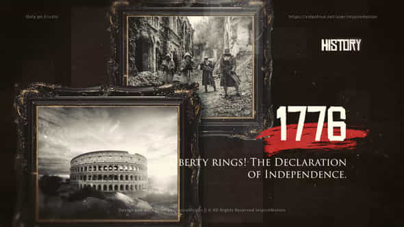 Motivational History Timeline Slideshow - VideoHive 56747409