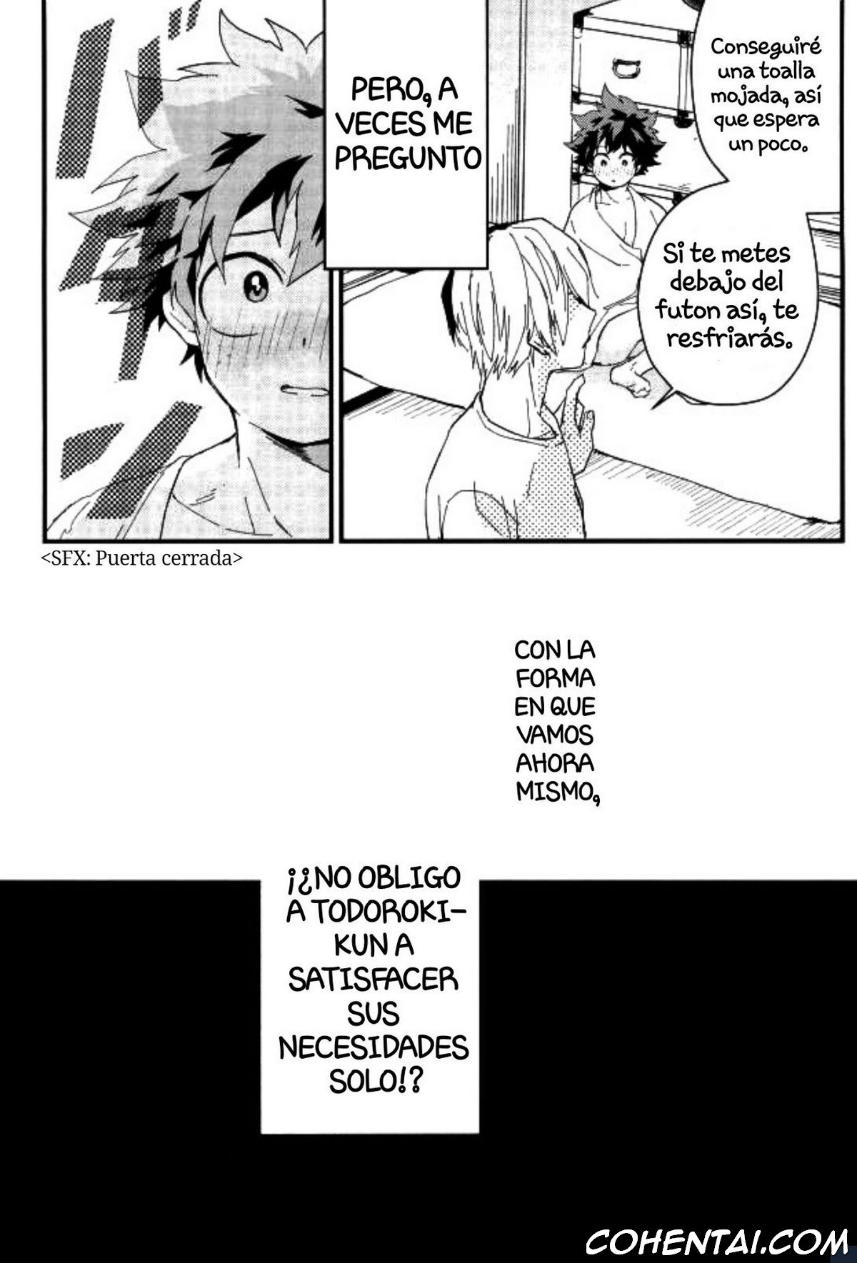 Midoriya-kun to Todoroki-kun ga Taiiku Souko de xxx suru Hon (Boku no Hero Academia) xxx comics manga porno doujin hentai español sexo 