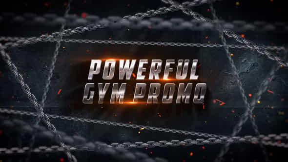 Powerful Gym Promo - VideoHive 46563356