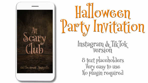 Halloween Party Invitation - VideoHive 40311196