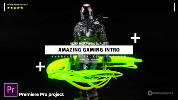 Gaming Intro - Gamer channel - VideoHive 33268238