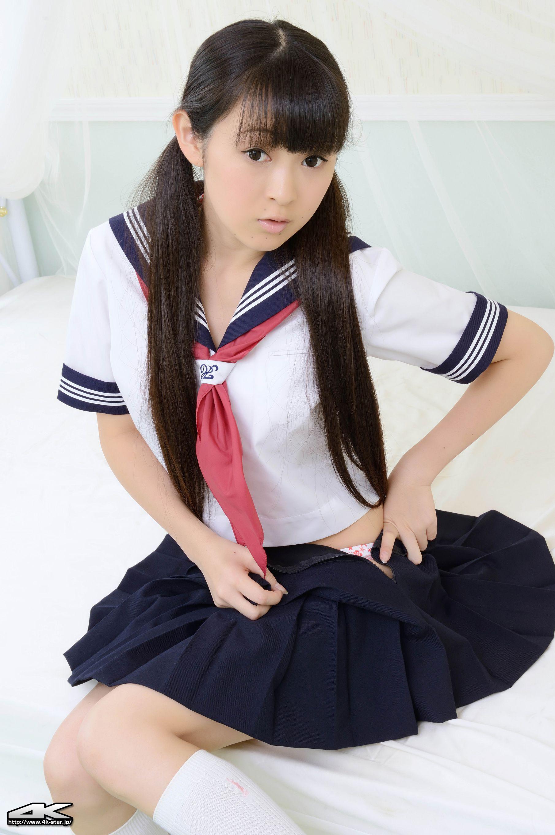 [4K-STAR] NO.00235 桃原里香 School Girl JK制服 写真集(54)