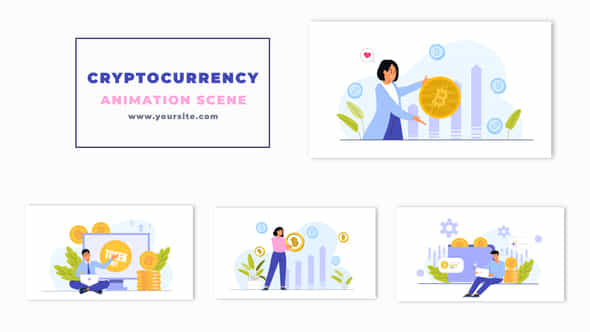 Cryptocurrency Market Happy - VideoHive 47278888