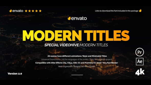Modern Promo Titles Pack 2.3 - VideoHive 19488843