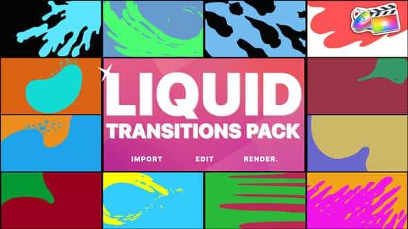 Liquid Transitions - VideoHive 43684901