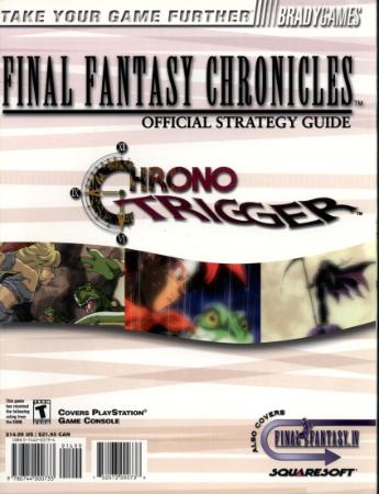 Final Fantasy Chronicles Official Strategy Guide Chrono Trigger and Final Fantasy ...