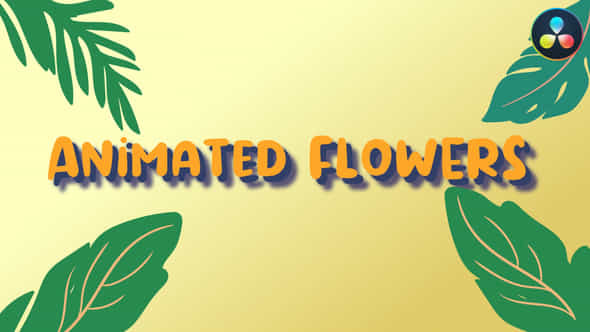 Animated Flowers - VideoHive 36743960