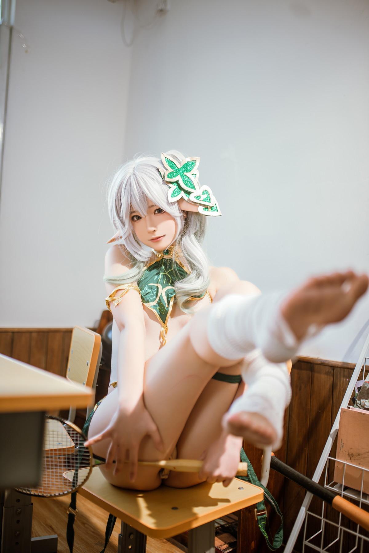 Cosplay Quan冉有点饿 纳西妲(5)