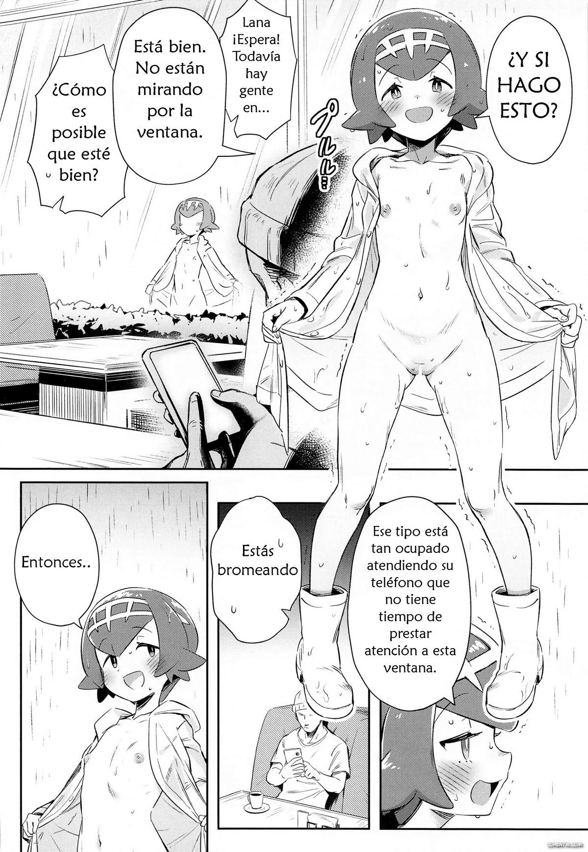 Onnanoko-tachi no Himitsu no Bouken 3 (Pokémon Sun & Moon) xxx comics manga porno doujin hentai español sexo 