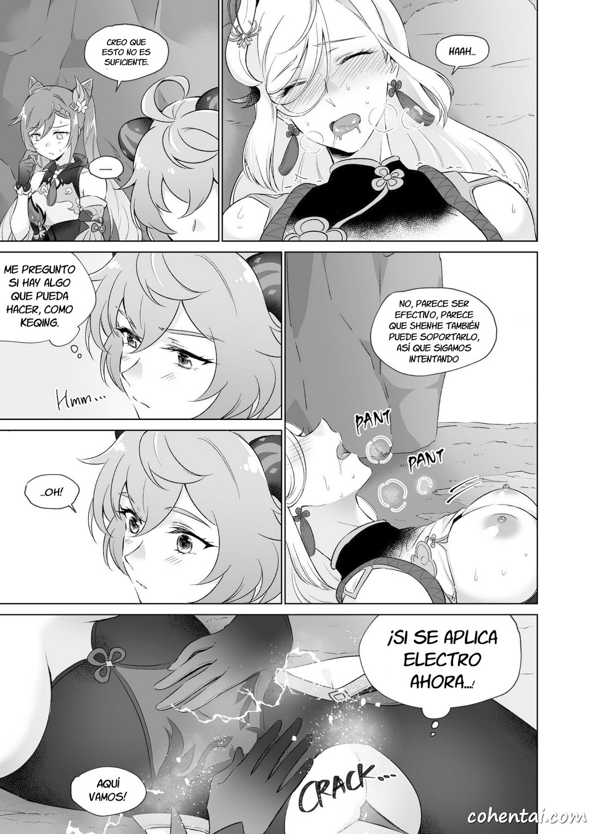 Liyue-shiki Dousei Seikou Ryouhou (Genshin Impact) xxx comics manga porno doujin hentai español sexo 