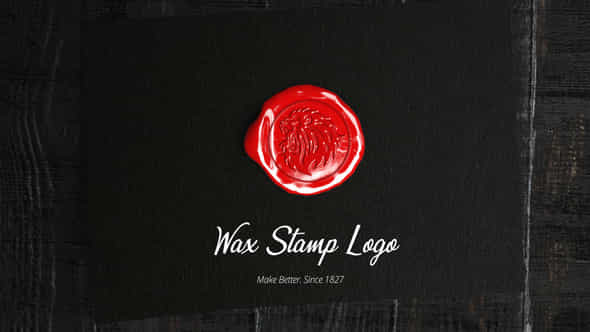 Wax Stamp Logo - VideoHive 23269840