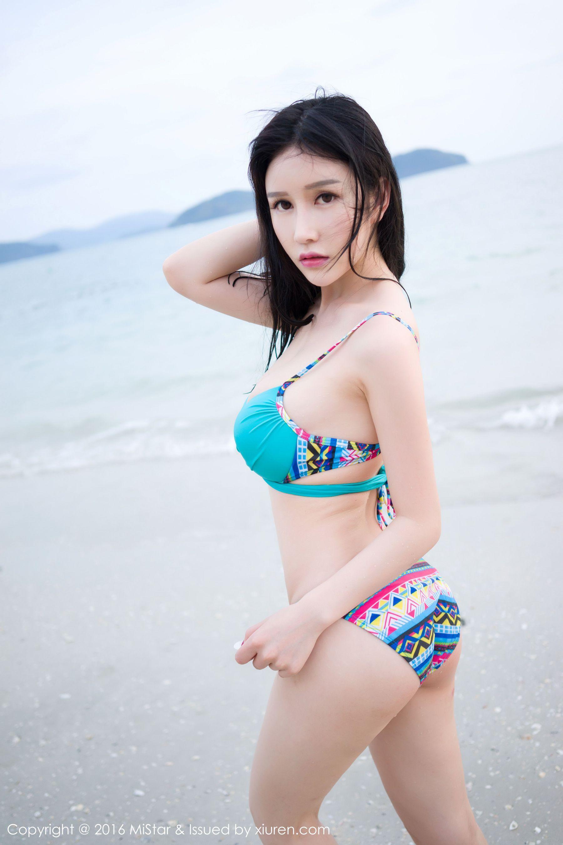 于姬Una《兰卡威旅拍》比基尼、礼服、寸衫系列 [魅妍社MiStar] Vol.112 写真集(16)