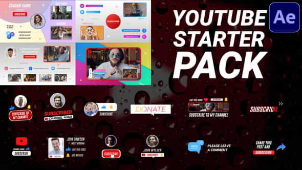 Youtube Starter Pack | After - VideoHive 33288700