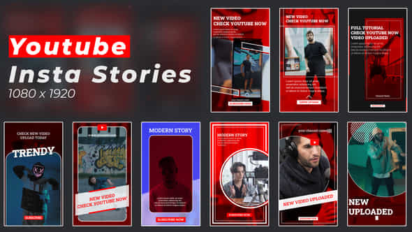 Youtube Insta Stories - VideoHive 46347807