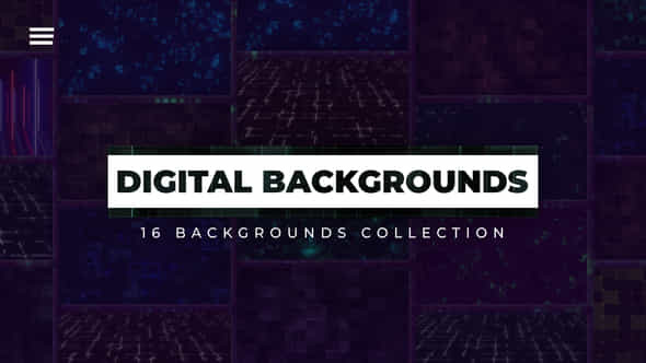Digital Backgrounds - VideoHive 45943832