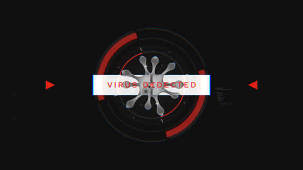 Virus Glitch Intro - VideoHive 34907731