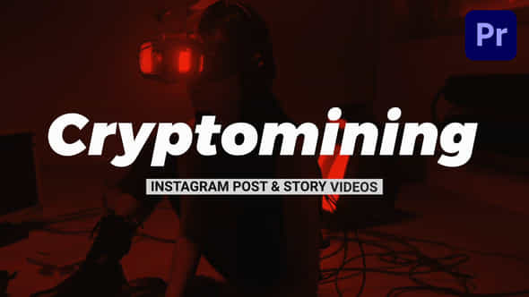 Cryptomining Instagram Promotion - VideoHive 40048000