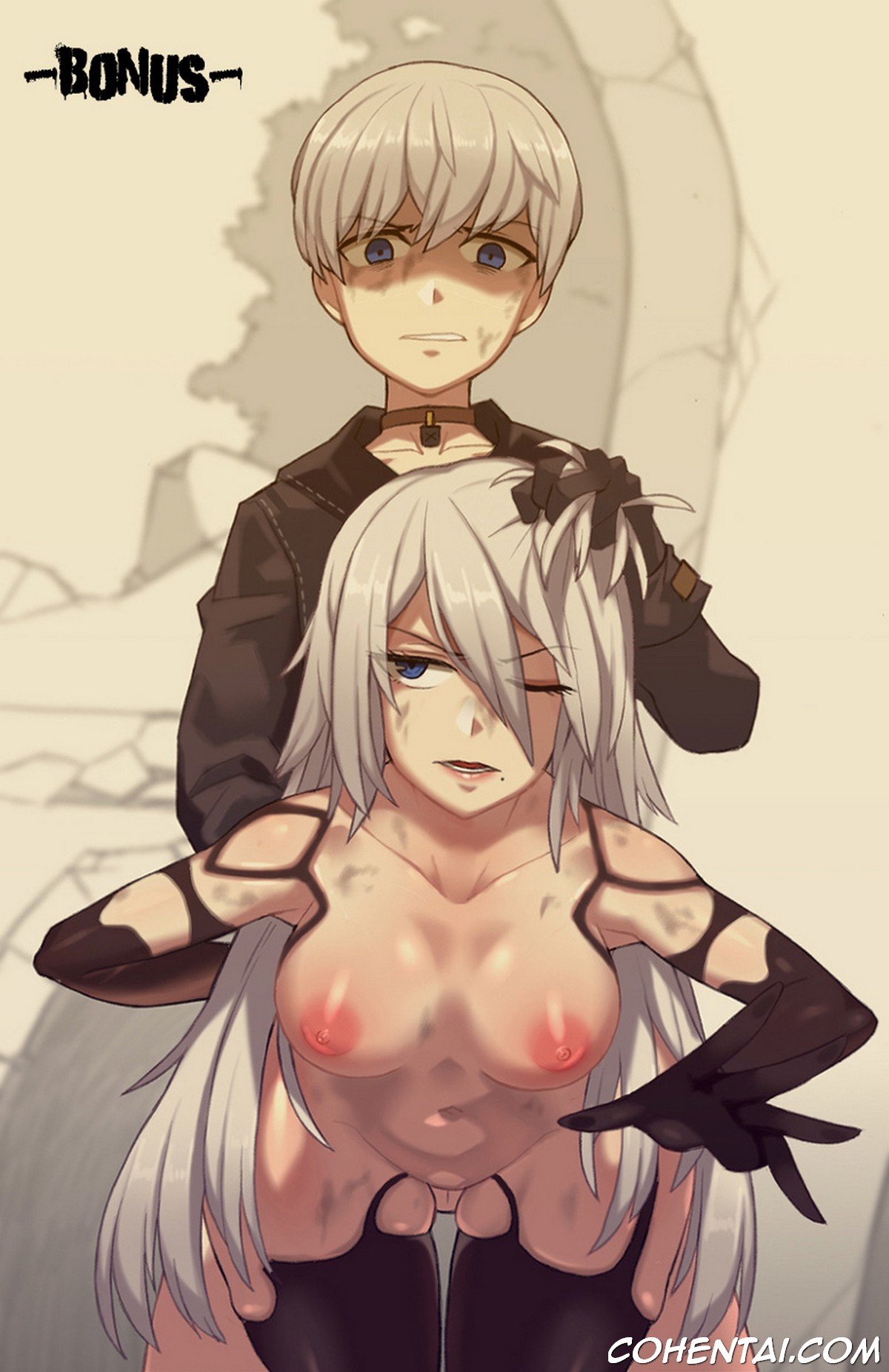 2B 9S (NieR:Automata) xxx comics manga porno doujin hentai español sexo 