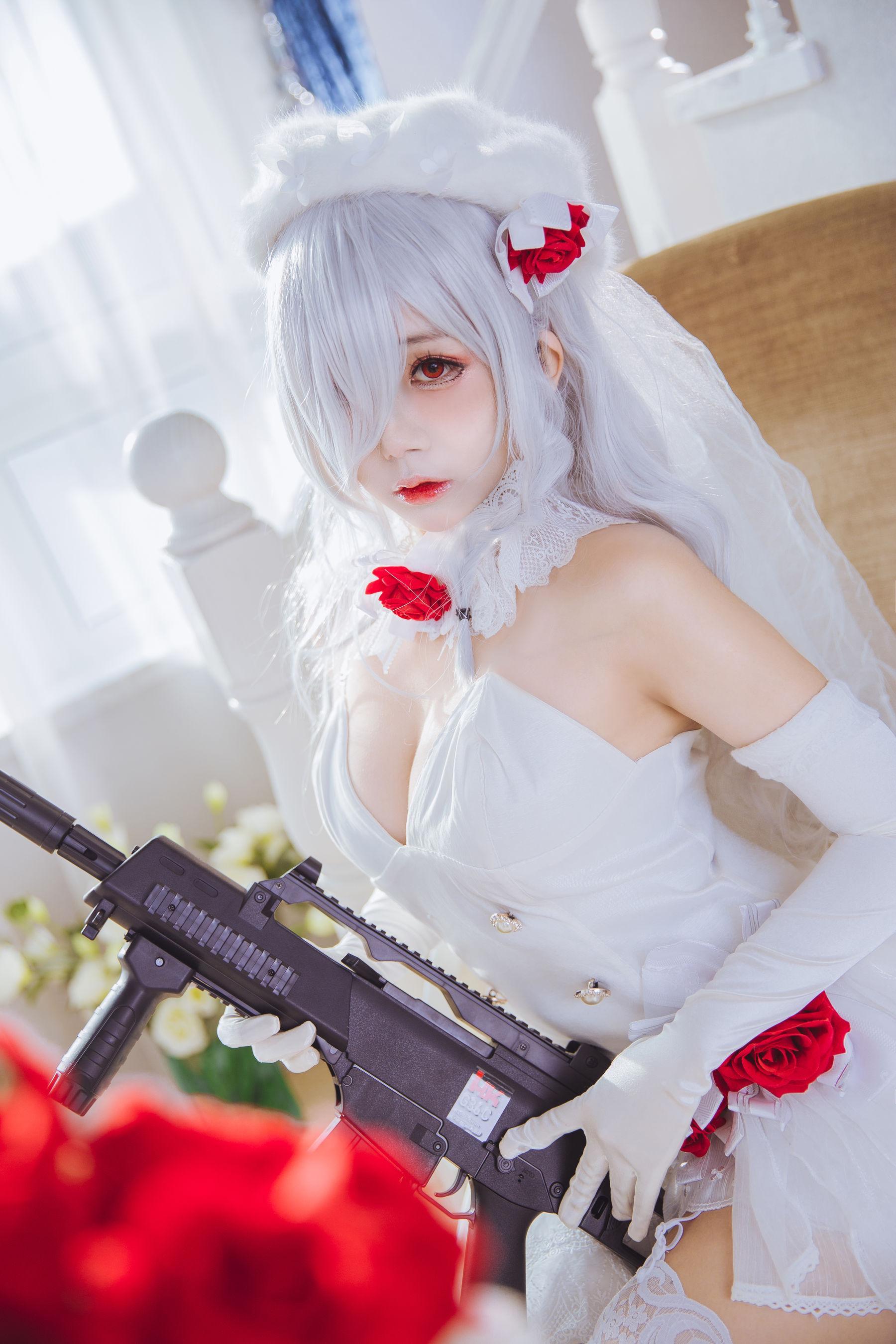 [网红Coser] 日奈娇 《g36c 礼服》 写真集(4)