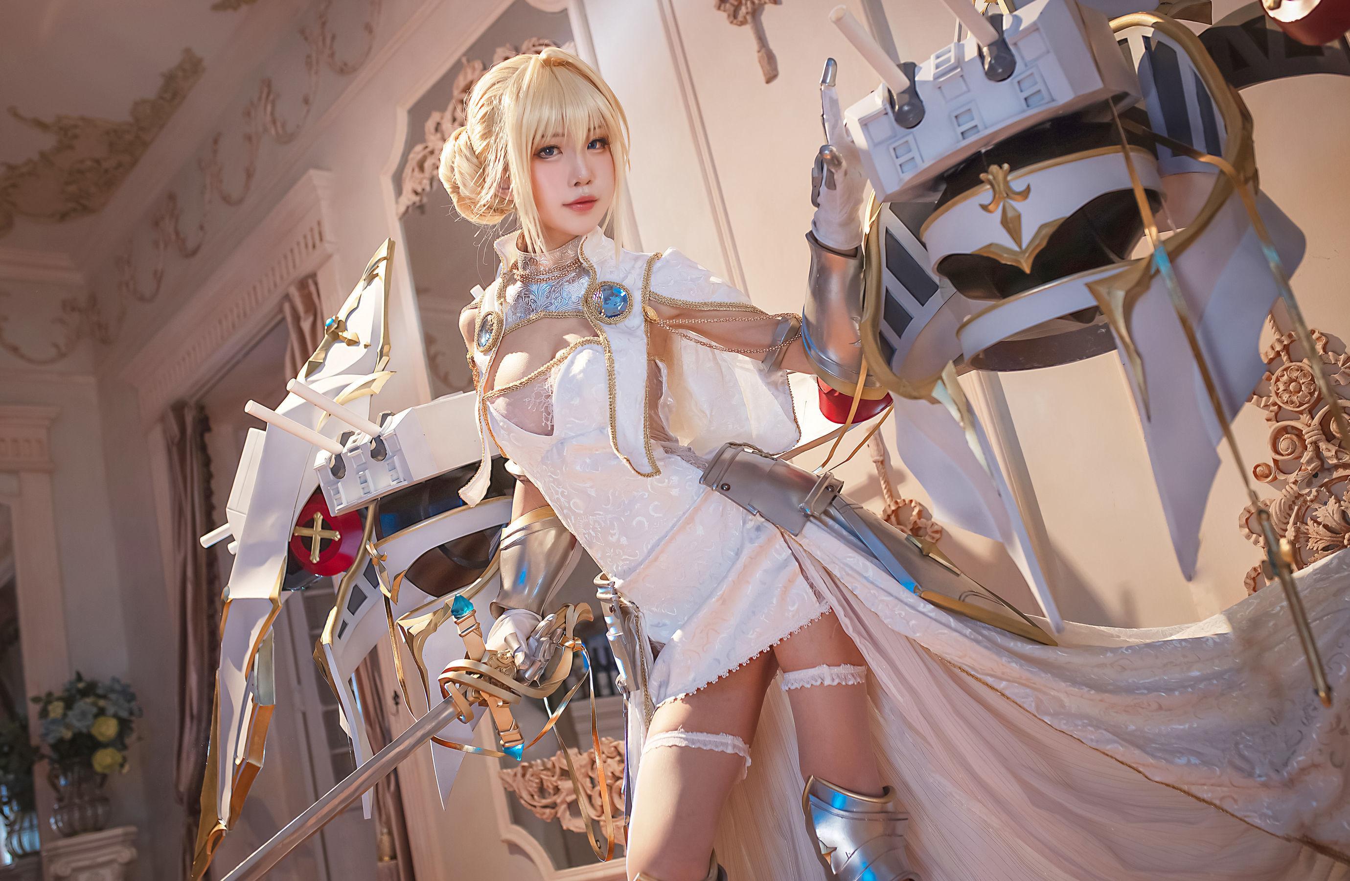 [网红COSER] 水淼aqua – 圣女贞德 写真集(16)