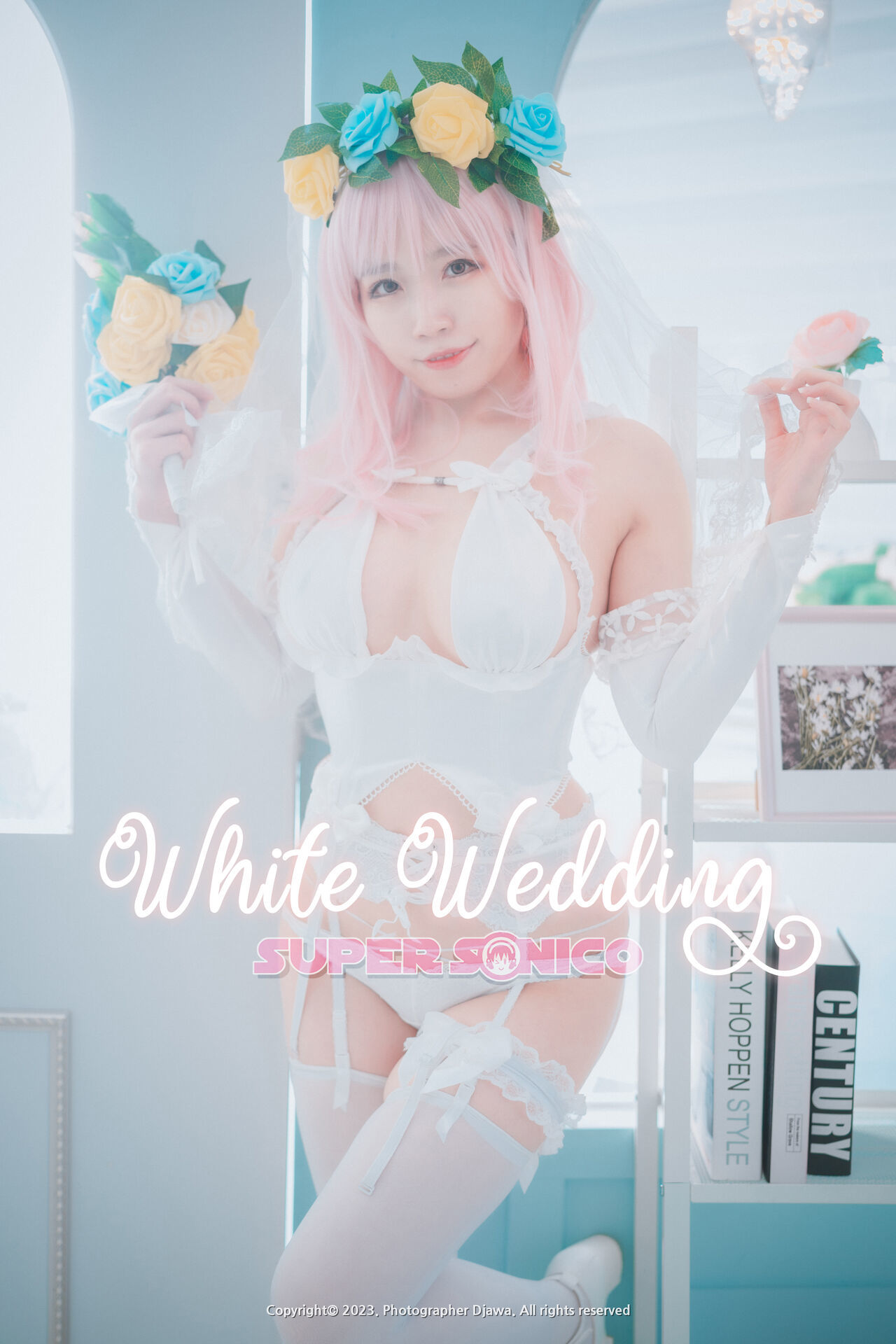 ᑕ ᑐ [DJAWA] Myaron Super Sonico White Wedding (Super Sonico) 2024