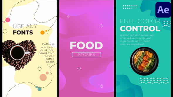 Food Stories | After Effects - VideoHive 38262013