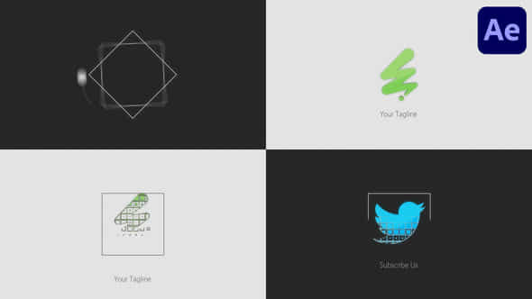 Minimal Logo For After Effects - VideoHive 55363259