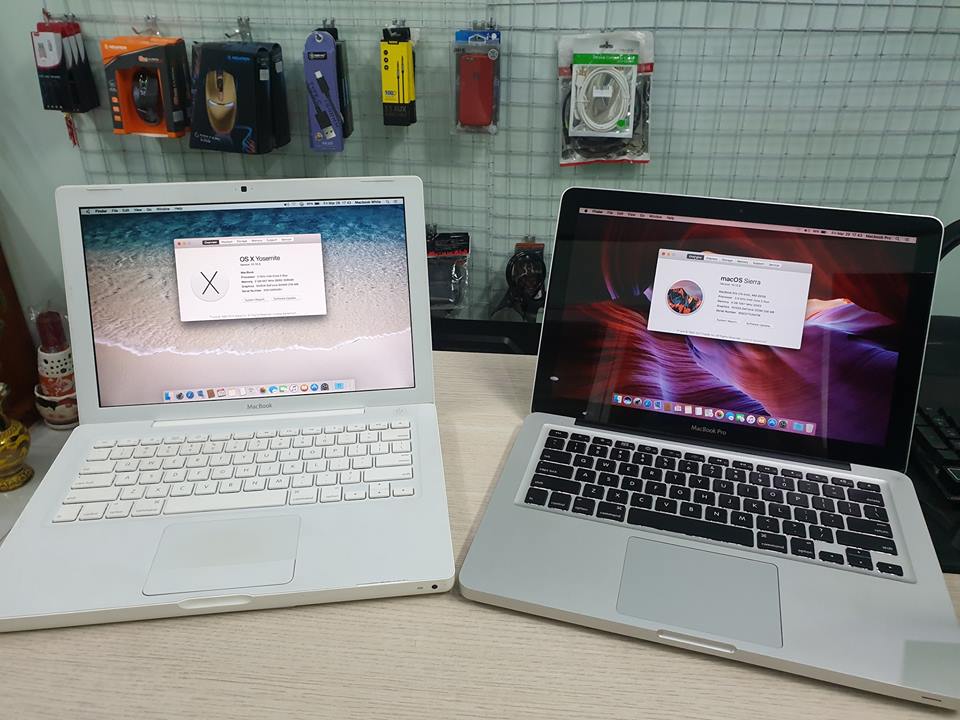 Thanh lý 2 em Macbook Pro Mid 2010 và Macbook White chỉ 3tr7