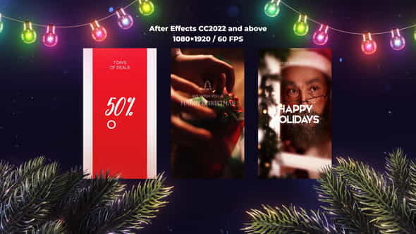 Christmas Instagram Stories - VideoHive 42424688