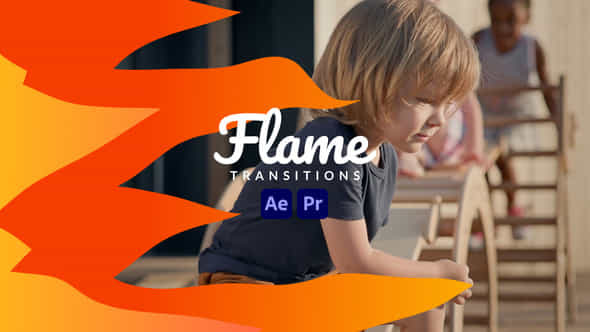 Flame Transitions - VideoHive 43193577