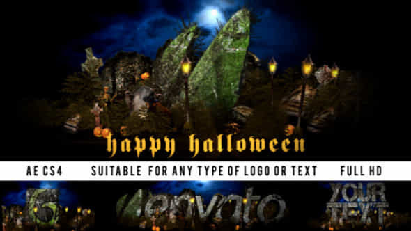 Halloween logo - VideoHive 5769630