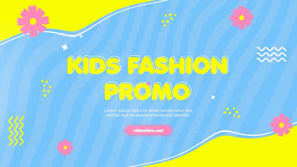Minimal Kids Fashion - VideoHive 38969121
