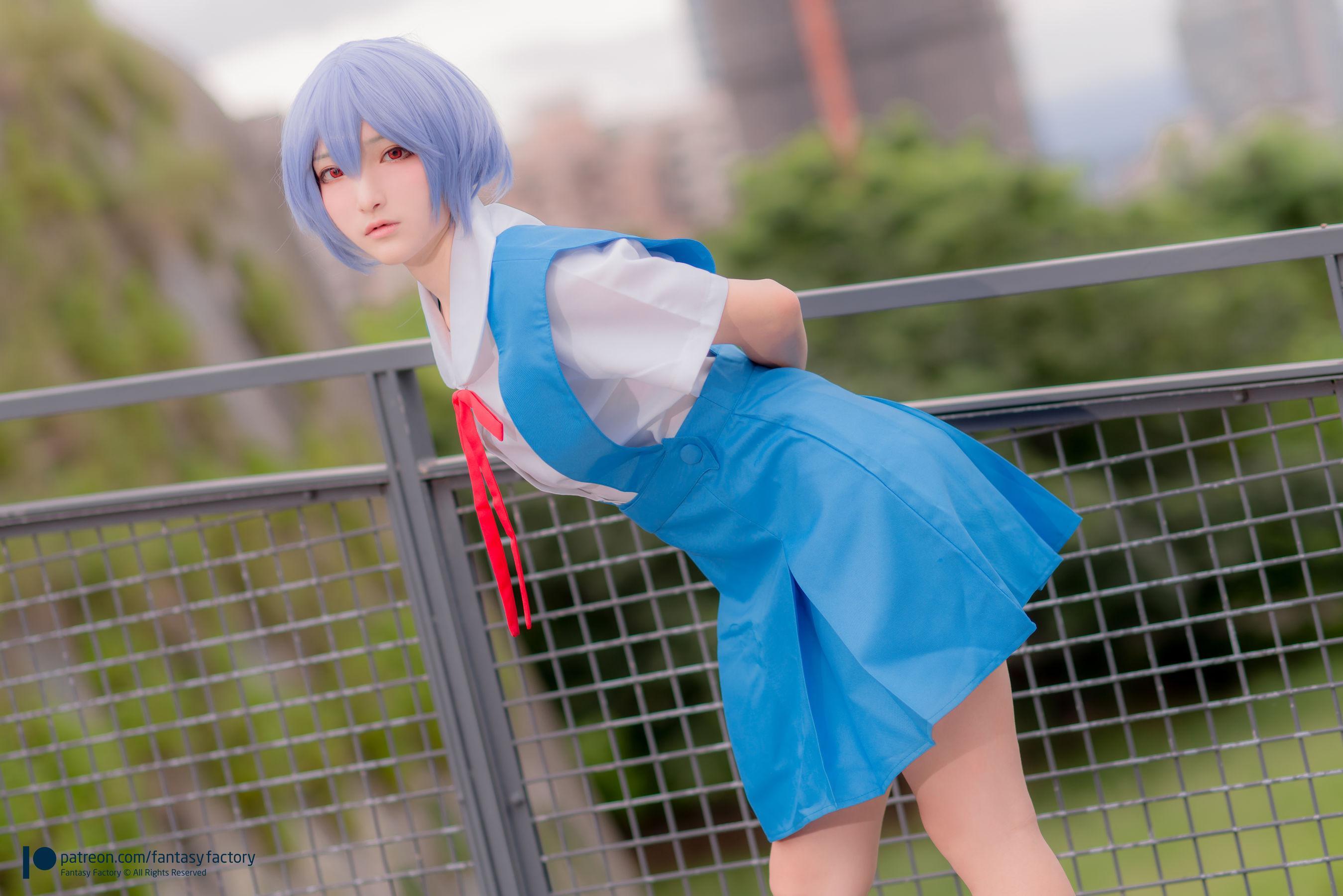 [Cosplay写真] 小丁 《Fantasy Factory》 – JK 情趣 旗袍(67)