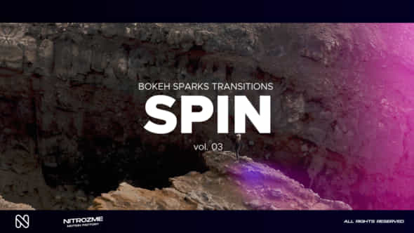 Bokeh Spin Transitions - VideoHive 47453115