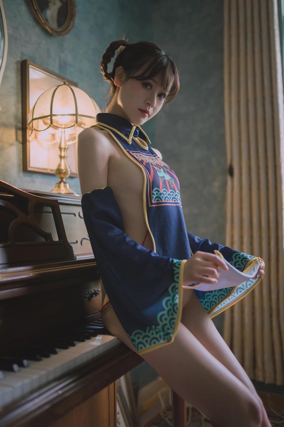 Cosplay 千反田鹿子 – 小僵尸(10)