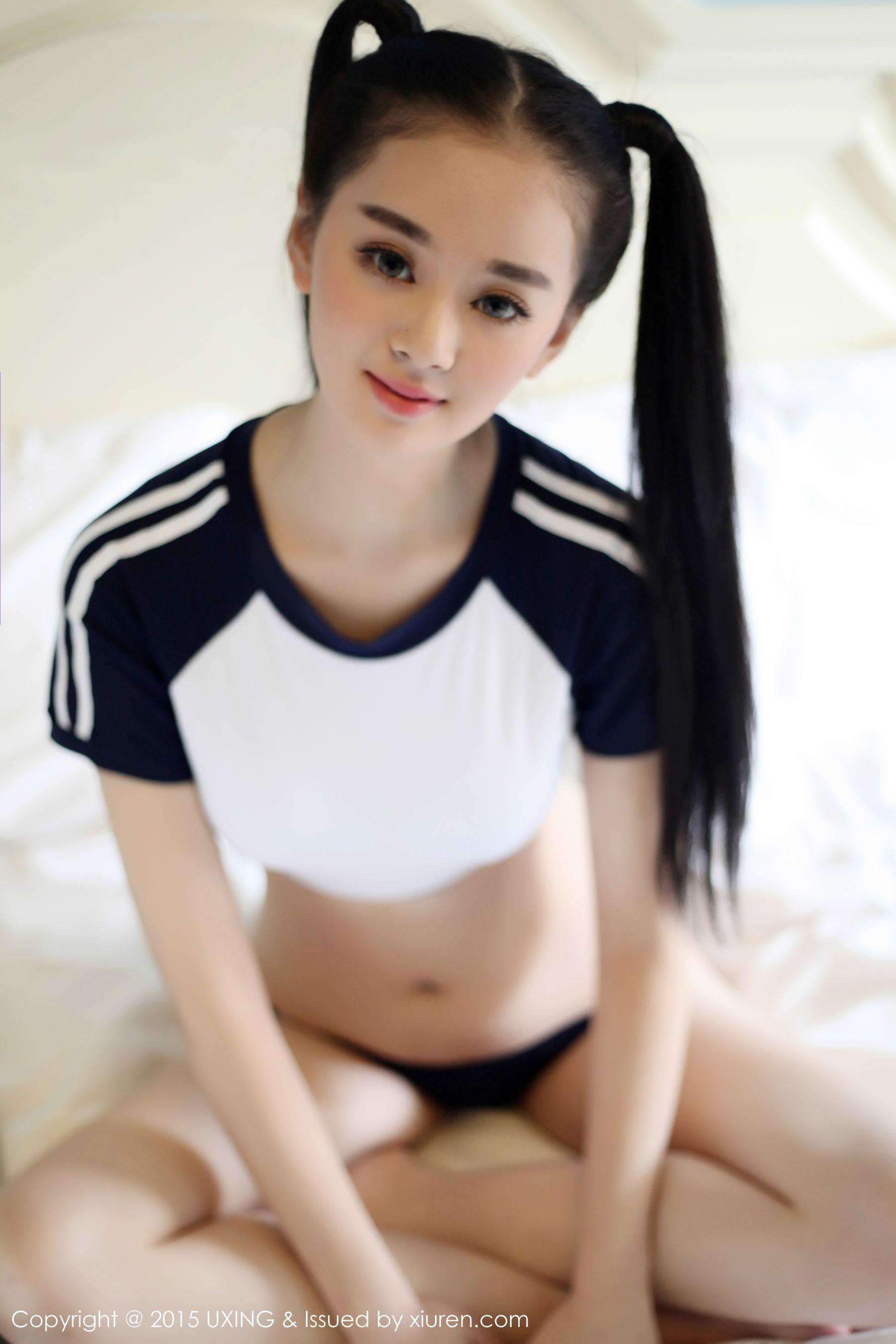 温馨baby – 极品美少女校服系列 [UXING优星馆] Vol.027 写真集(44)