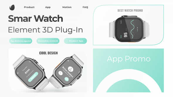 Smart Watch App Presentation - VideoHive 49145516