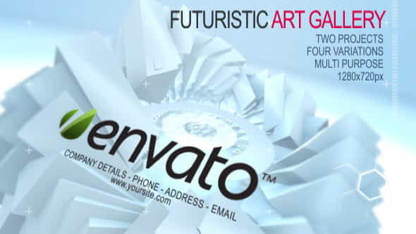 Futuristic Art Gallery - VideoHive 460412