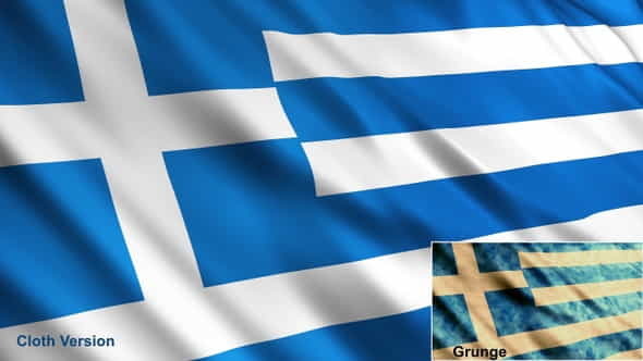 Greece Flags - VideoHive 23606074