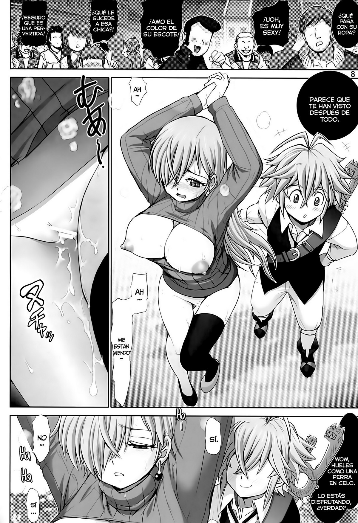 Elizabeth ni Rei no Sweater Kisete mita (Nanatsu no Taizai) xxx comics manga porno doujin hentai español sexo 